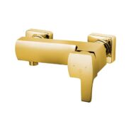 شیر توالت اهرمی کاویان مدل آرتا رنگ طلایی