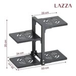 نظم دهنده قابلمه 4 طبقه قابل تنظیم لازا مدل KT-RK-03-04 - تصویر 2