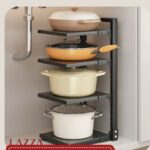 نظم دهنده قابلمه 4 طبقه قابل تنظیم لازا مدل KT-RK-03-04 - تصویر 5