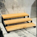 شلف چوبی نظم دهنده ادویه 3 طبقه برند لازا مدل KT-SP-05-03-WD - تصویر 5