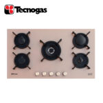 اجاق گاز صفحه ای تکنوگاز مدل TTG-15985 شیشه ای نسکافه ای