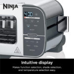 توستر Ninja Foodi 2-in-1 Flip Toaster مدل ST101 - تصویر 8