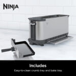 توستر Ninja Foodi 2-in-1 Flip Toaster مدل ST101 - تصویر 4