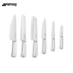 سرویس چاقو 7 پارچه اسمگ مدل SMEG KBSF01 - تصویر 5