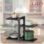 نظم دهنده قابلمه 4 طبقه قابل تنظیم لازا مدل KT-RK-03-04