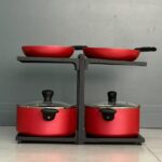 نظم دهنده قابلمه 4 طبقه قابل تنظیم لازا مدل KT-RK-03-04 - تصویر 4